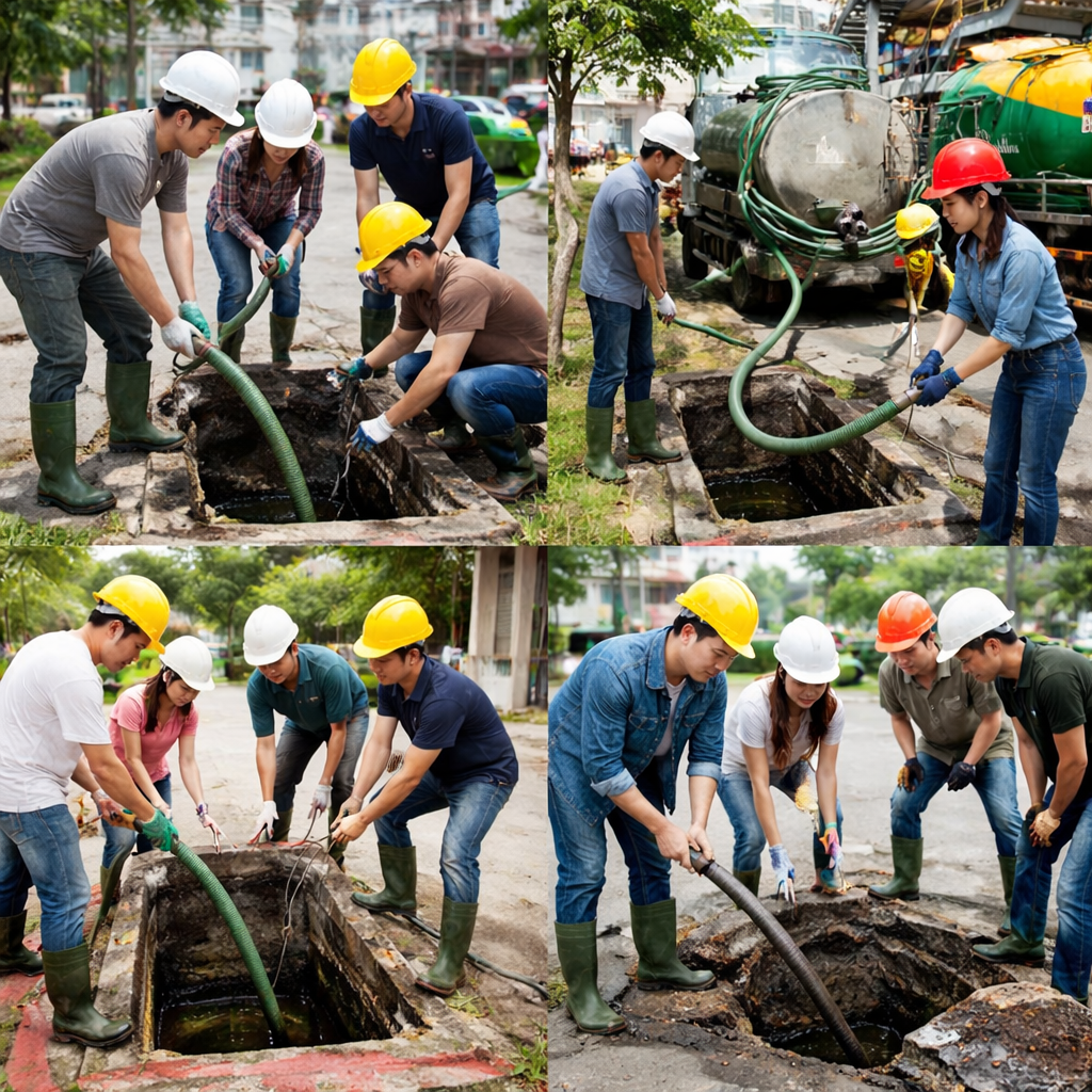 Bảng báo giá dịch vụ hút bể phốt Phú Xuyên công khai