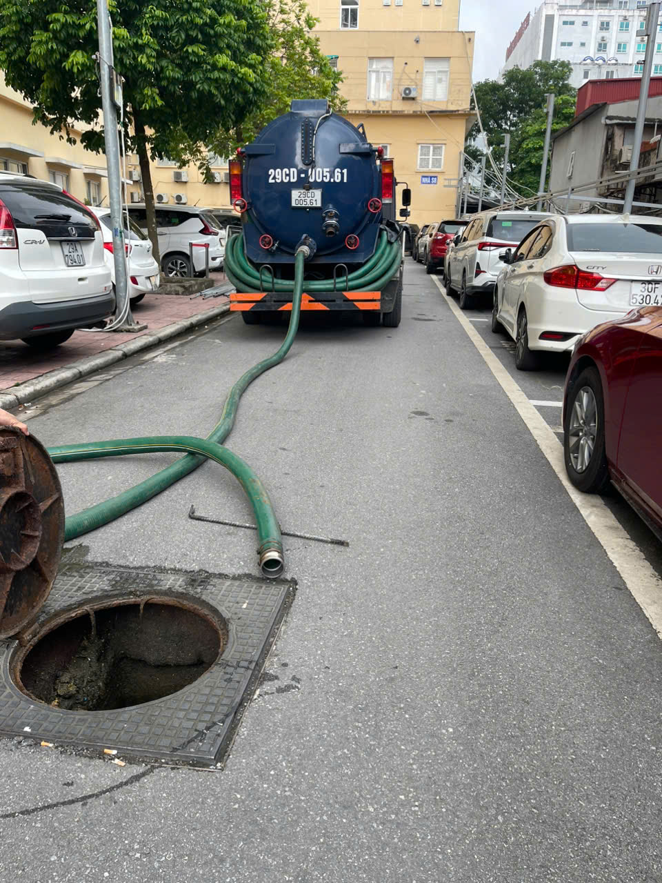 Trào ngược nước thải tại chậu rửa